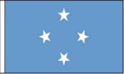 Micronesia Hand Waving Flags